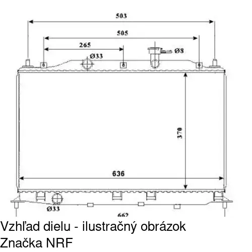 Chladiče vody POLCAR 400908-1