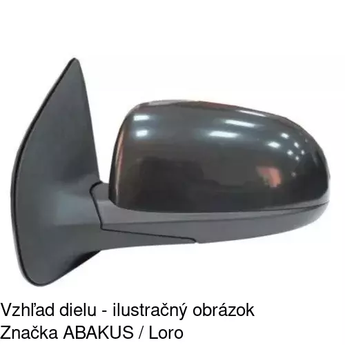 Vonkajšie zrkadlo POLCAR 4017514S - obr. 1