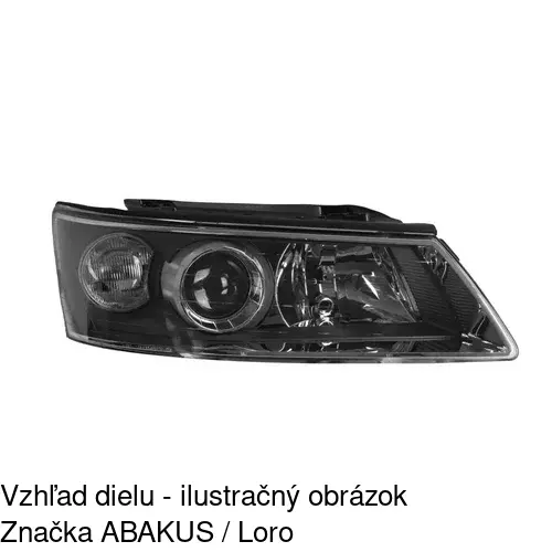 Hlavný reflektor POLCAR 4026101E - obr. 1