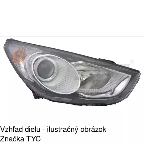 Hlavný reflektor POLCAR 4048100E