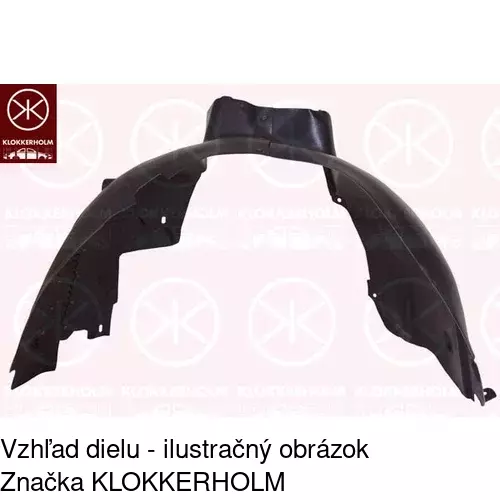 Podblatník (plast) POLCAR 4220FP1T