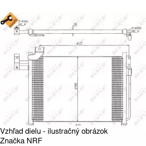 Chladiče klimatizácie POLCAR 4509K8C4S