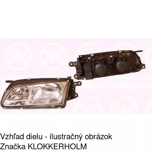 Hlavný reflektor POLCAR 4518101E