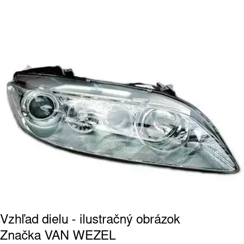 Hlavný reflektor POLCAR 4519101U - obr. 5