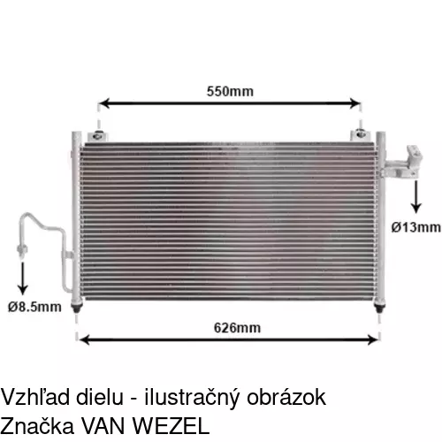 Chladiče klimatizácie POLCAR 4540K8C1S - obr. 2