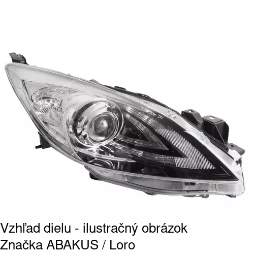 Hlavný reflektor POLCAR 4542102E