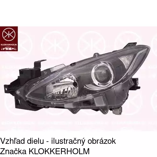 Hlavný reflektor POLCAR 45C2090E - obr. 2