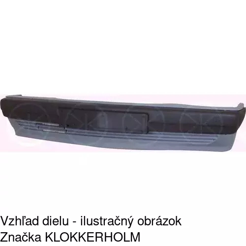 Predný nárazník POLCAR 500107-4