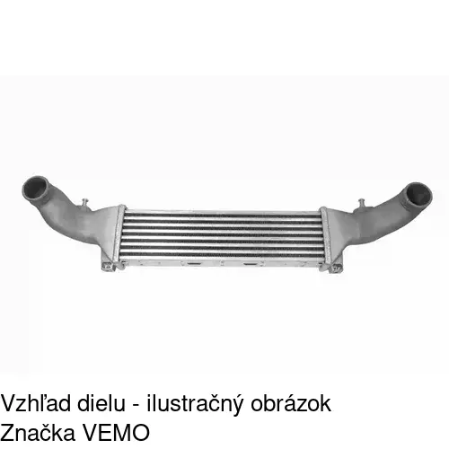 Chladiče vzduchu (Intercoolery) POLCAR 5002J8-1