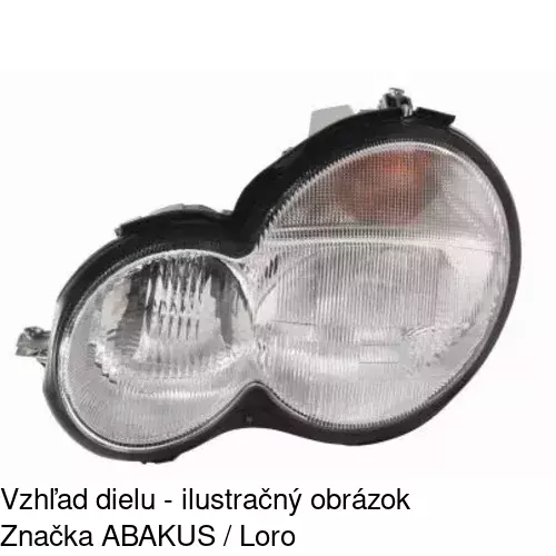 Hlavný reflektor POLCAR 5003094E