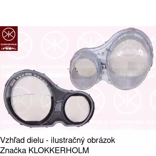 Sklo reflektora POLCAR 501511-E - obr. 3