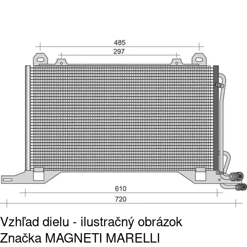 Chladiče klimatizácie POLCAR 5015K8C3S