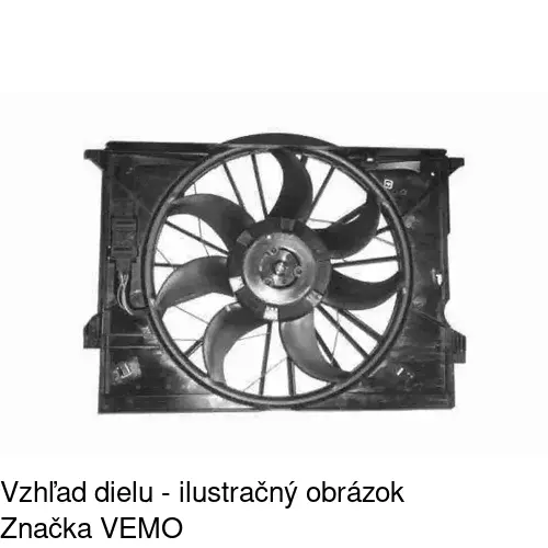 Ventilátory chladičov POLCAR 501623W1 - obr. 1