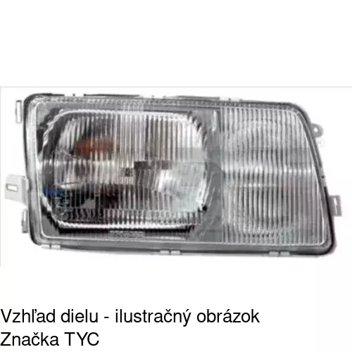 Hlavný reflektor POLCAR 5026100E