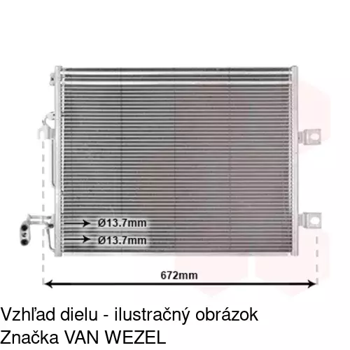 Chladiče klimatizácie POLCAR 5031K8C2 - obr. 3