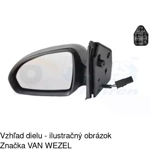 Vonkajšie zrkadlo POLCAR 5098514E - obr. 5