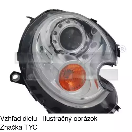 Hlavný reflektor POLCAR 5102092U