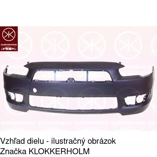 Predný nárazník POLCAR 523407-1