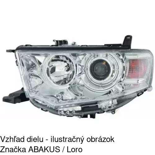 Hlavný reflektor POLCAR 528409-E