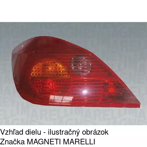 Zadné svetlo POLCAR 550288-S