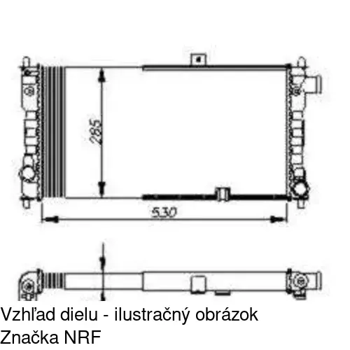 Chladiče vody POLCAR 550408-3