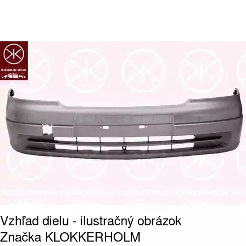 Predný nárazník POLCAR 550807-J