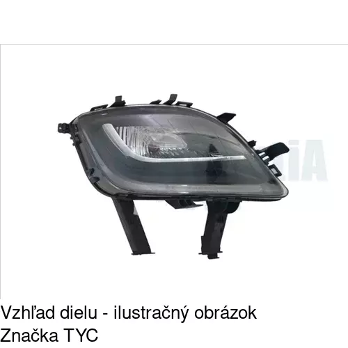 Predná smerovka POLCAR 5511190E