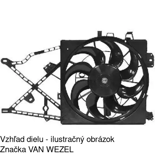 Ventilátor bez krytu / podpery POLCAR 551623U1 - obr. 4