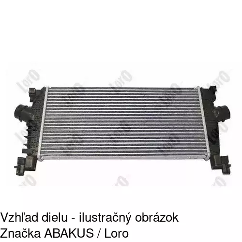 Chladiče vzduchu (Intercoolery) POLCAR 5520J8-2 - obr. 1