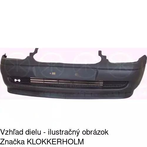 Predný nárazník POLCAR 55560710