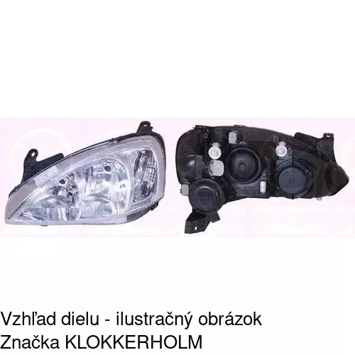 Hlavný reflektor POLCAR 5556093V - obr. 5