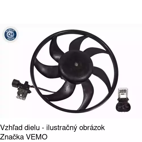 Ventilátory chladičov POLCAR 555623W9-3X - obr. 1