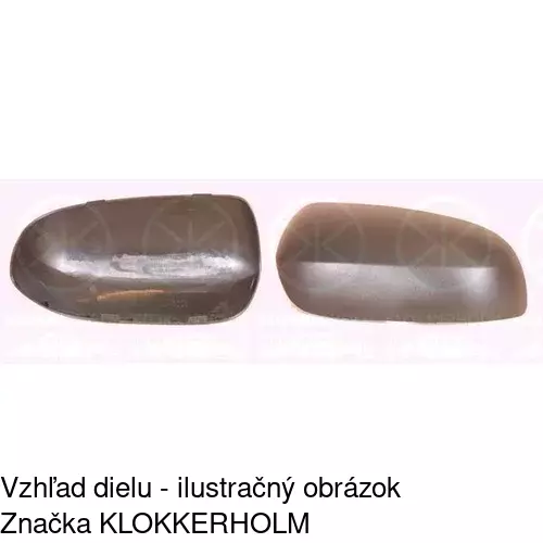 Rám vonkajšieho zrkadla POLCAR 555654TM - obr. 2