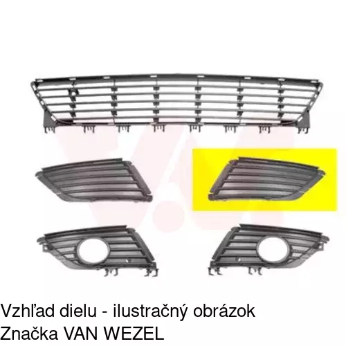 Kryt v nárazníku 555727-1 /POLCAR/ - obr. 2