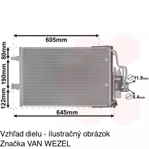 Chladiče klimatizácie POLCAR 5557K8C1S - obr. 4