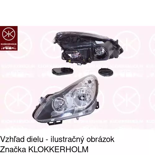 Hlavný reflektor POLCAR 5558103V - obr. 4