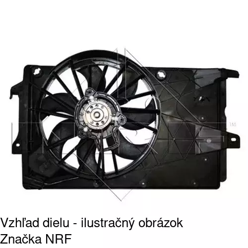 Ventilátory chladičov POLCAR 555923W1