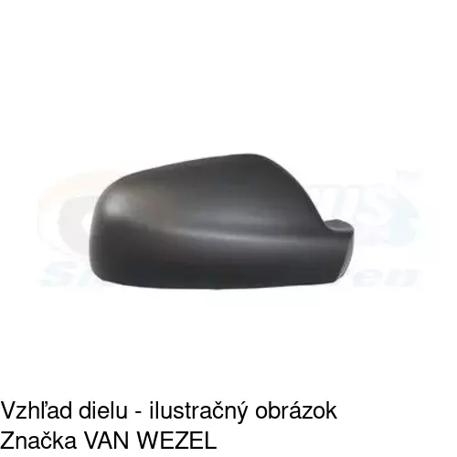 Rám vonkajšieho zrkadla POLCAR 571055TE - obr. 5