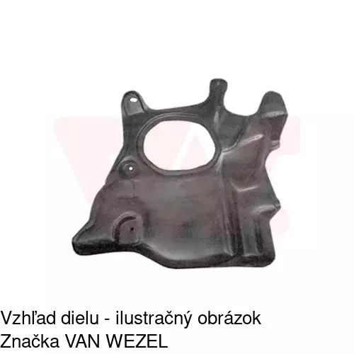 Kryt motora POLCAR 572334-7 - obr. 1