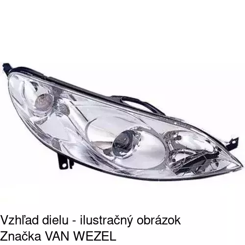 Hlavný reflektor POLCAR 574810-E - obr. 5