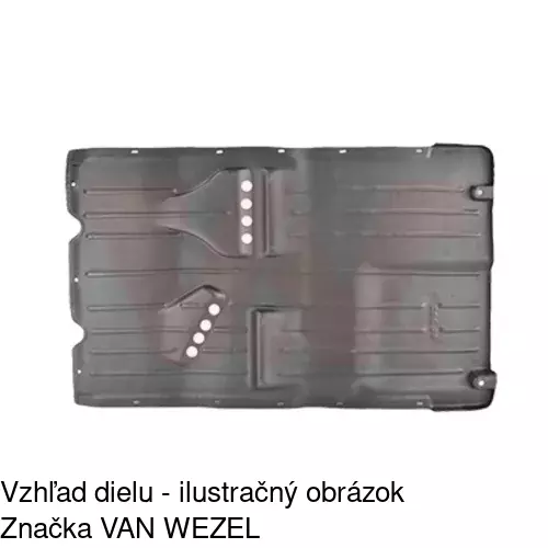 Kryt motora POLCAR 577034-5 - obr. 2