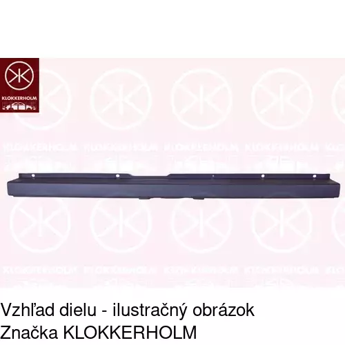 Zadný nárazník POLCAR 577096