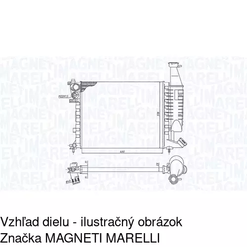 Chladiče vody POLCAR 579008-1