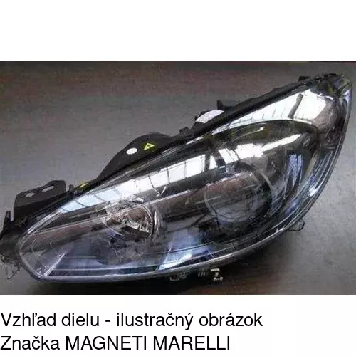 Hlavný reflektor POLCAR 57C1091U