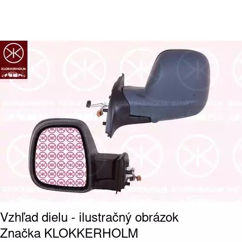 Vonkajšie zrkadlo POLCAR 57U1515M - obr. 2