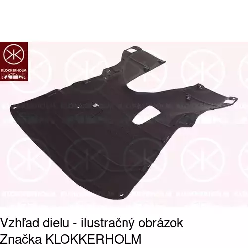 Kryt motora POLCAR 600734-7