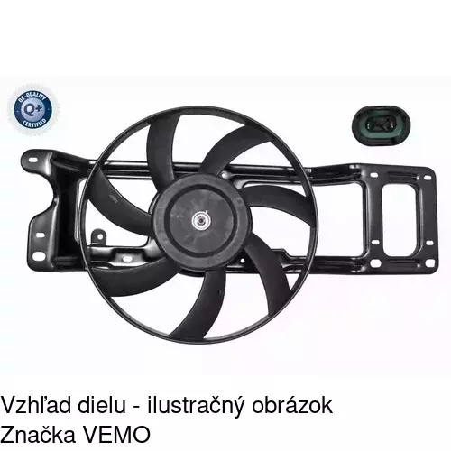 Ventilátor bez krytu / podpery POLCAR 601123U2 - obr. 4