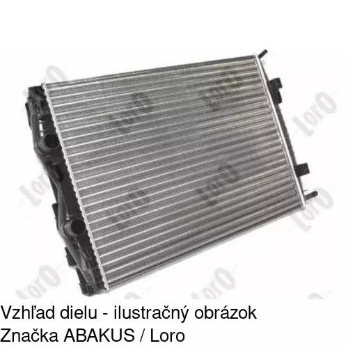 Chladiče vody POLCAR 601308A1 - obr. 2