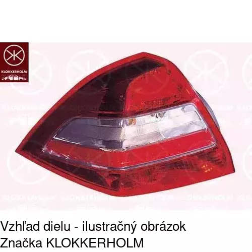 Zadné svetlo 6013872E /POLCAR/ - obr. 1