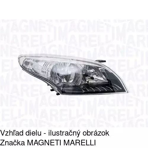 Hlavný reflektor POLCAR 6014095U - obr. 1